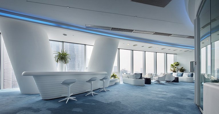 上?，F代感強的辦公室設計