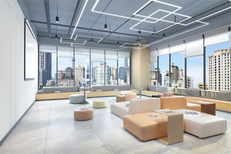 辦公室茶水間休閑區裝修效果圖