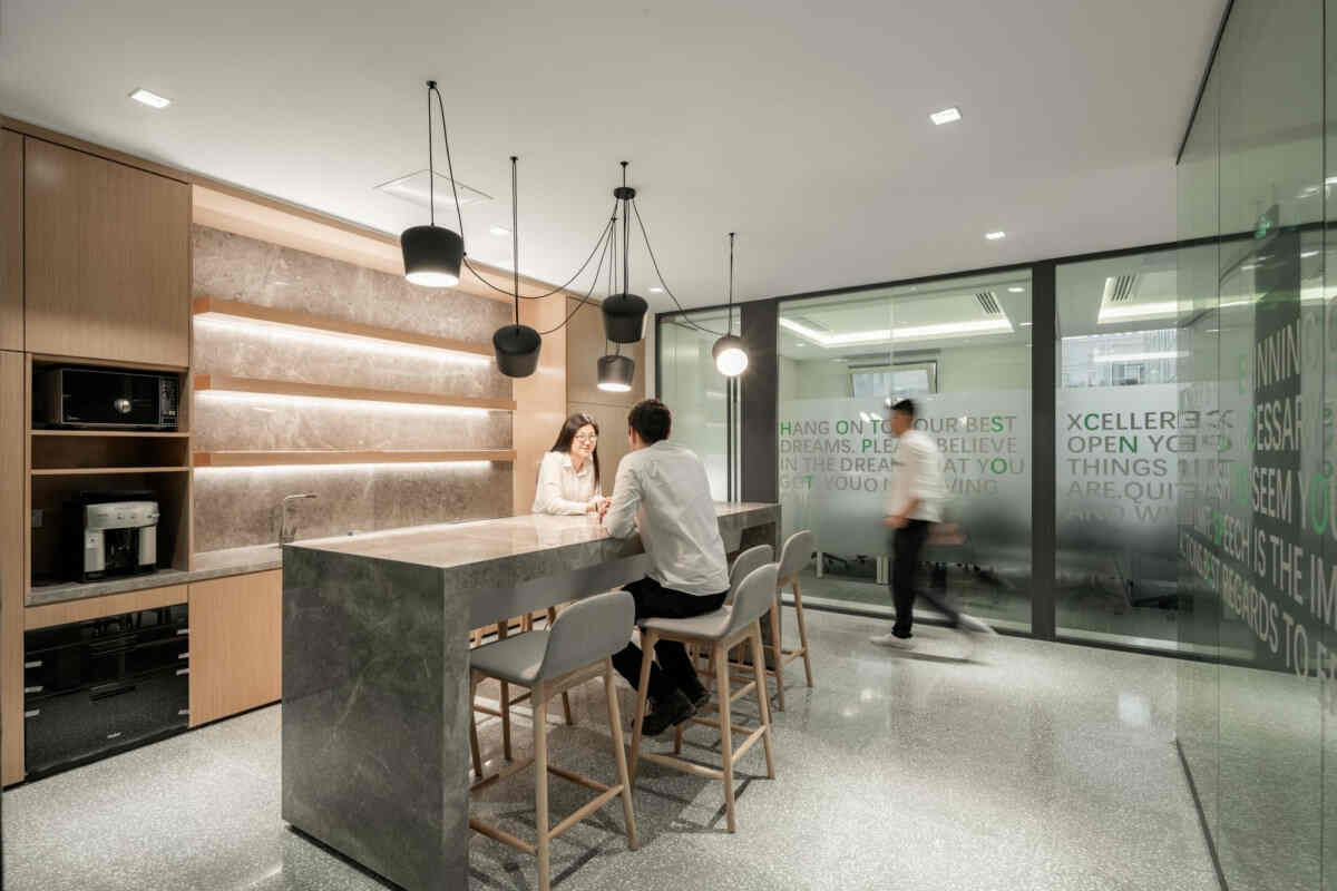 老板辦公室裝修設計圖，高層寫字樓設計