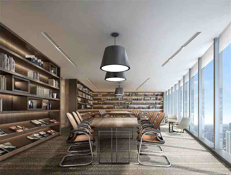 5000平米辦公空間設計案例圖